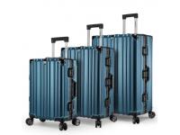 PC Aluninum Frame Suitcase 20-24-28 3pcs Set