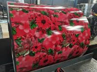 Patterned sandwich panels