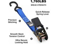 Ratchet Tie Down Straps: The Go-To Tool for Secure Cargo Transport