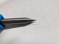 D0.15 Diamond Milling Tools — A Diamond Cutter Thinner Than a Human Hair