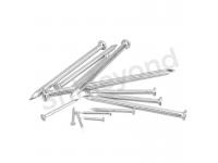 What are the types and uses of protruding nails in construction?