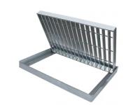 Step plate, hot-dip galvanized steel grating, toothed steel grating, steel grille, trench cover