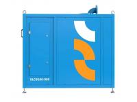 How does a screw air compressor generate compressed air?