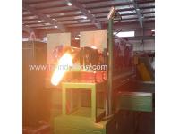 What are the benefits of using an induction forging machine?