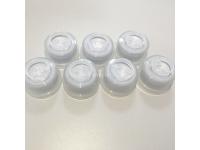 What are the benefits of using Euro head caps in medical packaging?