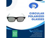 Trusted Circular Polarized Glasses for Precision Viewing