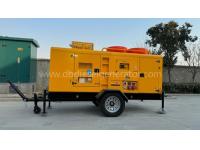 Mobile Lighting Tower Genset with Water Pumps for Irrigation Drainage