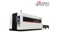 HM-GB-VI Series Enclosed Double Platform Fiber Laser Cutting Machine