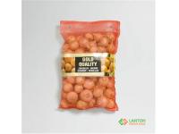 labeled Wicket leno mesh bag,50lb automatic packaging mesh bag