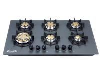 Colvoke TEMPERED GLASS 6 BURNERS GAS STOVE COLG00002