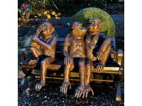 How to Care for a Bronze Monkey Statue