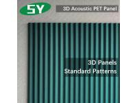 3D Acoustic PET Panel