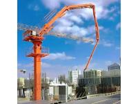 Floor-Fixed Self-Climbing Placing Boom