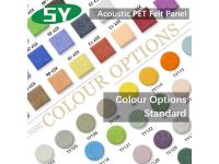Color Options - Acoustic PET Felt Panel