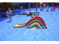 Fiberglass Rainbow Slide for Children