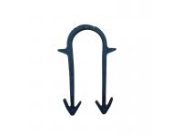 Single-Barbed Row Pipe Clip: Reliable Pipe Fixing Solution for Industrial and Plumbing Applications