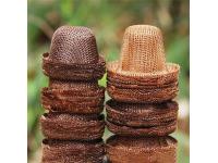 Fiberglass cap filter used for automobile and motorcycle wheels