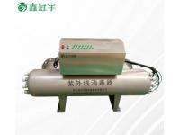 Large flow type ultraviolet disinfection device