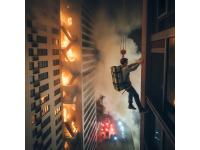 How does SkySaver work during fire and smoke?