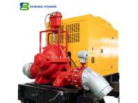 Trailer-mounted Double Suction Horizontal Split Case Pumps for Irrigation and Drainage