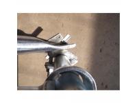 Cuplock scaffolding diagonal clamp