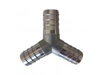 Custom Stainless Steel 304 316 Casting Y Shaped Hose Fitting