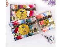 How to thread a needle for cross-stitch
