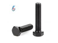 High-Strength Black Oxide Hex Screws