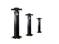 Which industries commonly use telescopic hydraulic cylinders?