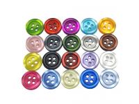 Differences between wood, shell, and bone buttons